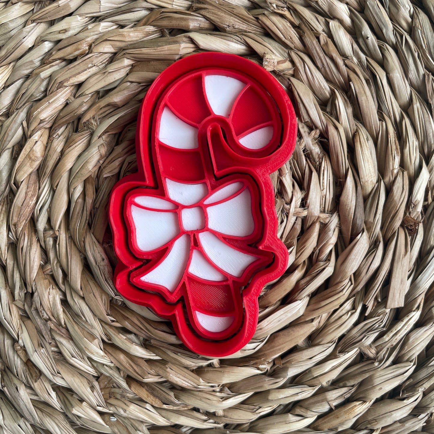 Candy cane Mod.1 - Cookies Cutter - Formina - Mold for biscuits or cake decoration