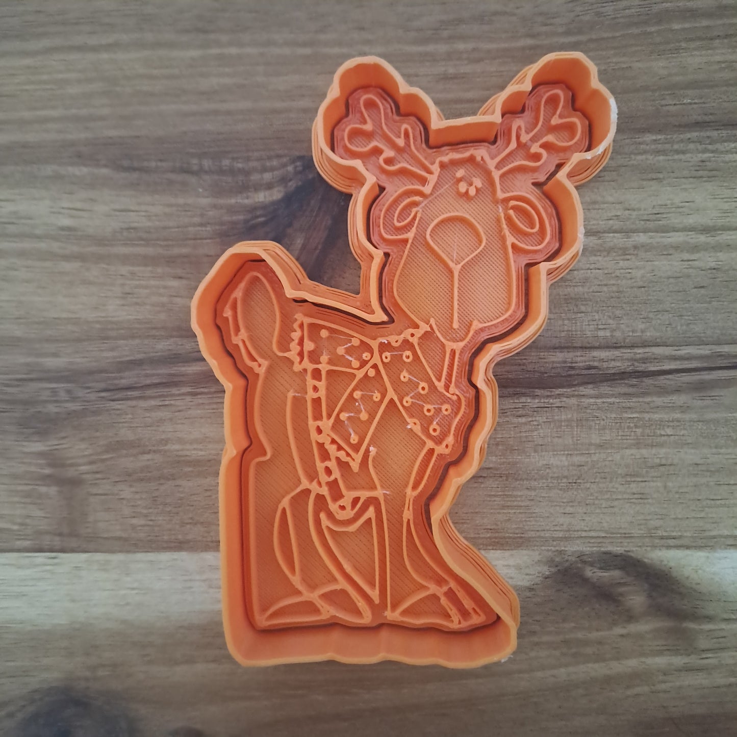 Renna Mod.1 - Natale - Cookies Cutter - Formina - Stampo per biscotti o decorazione torte