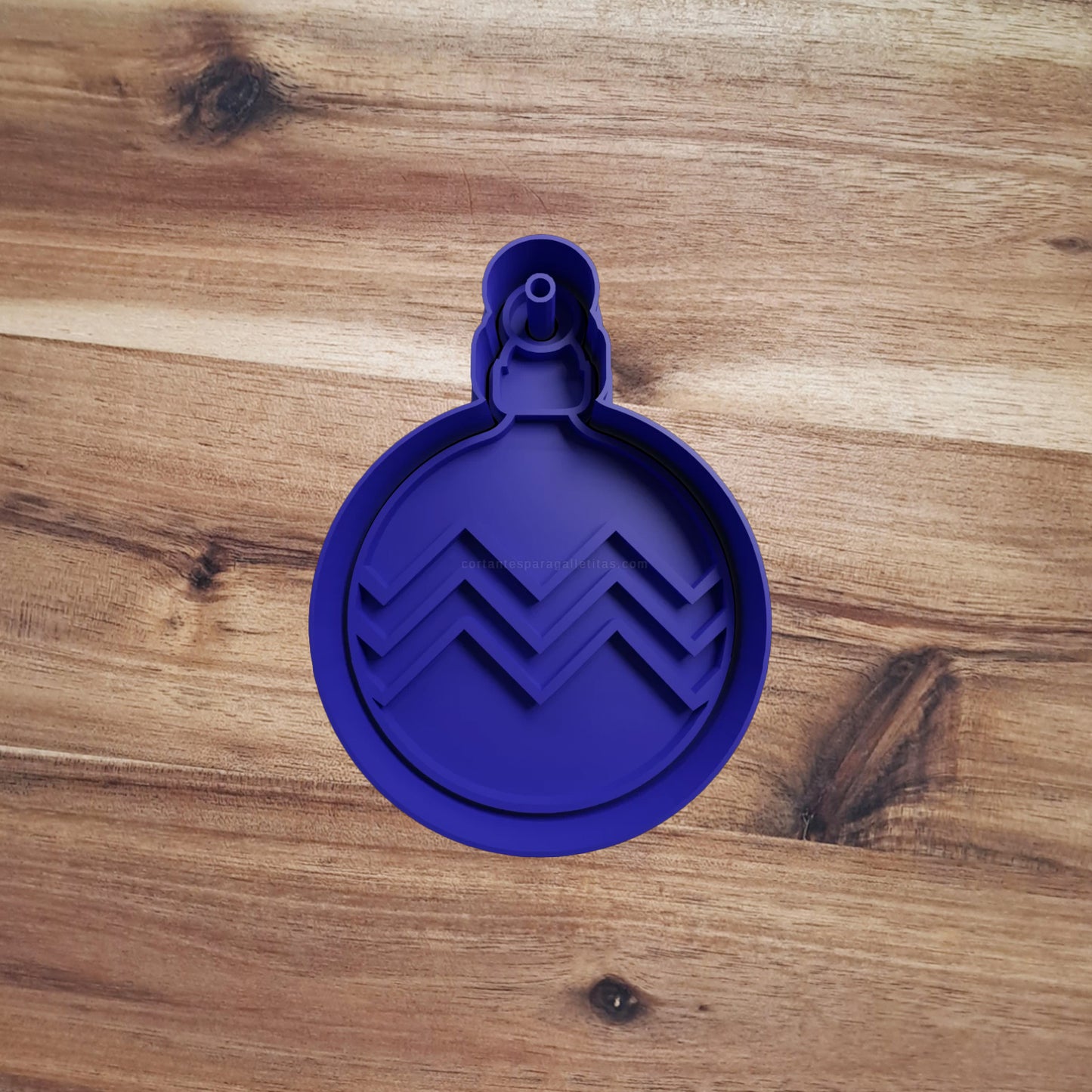 Pallina Natale Mod.4 - Cookies Cutter - Formina - Stampo per biscotti o decorazione torte