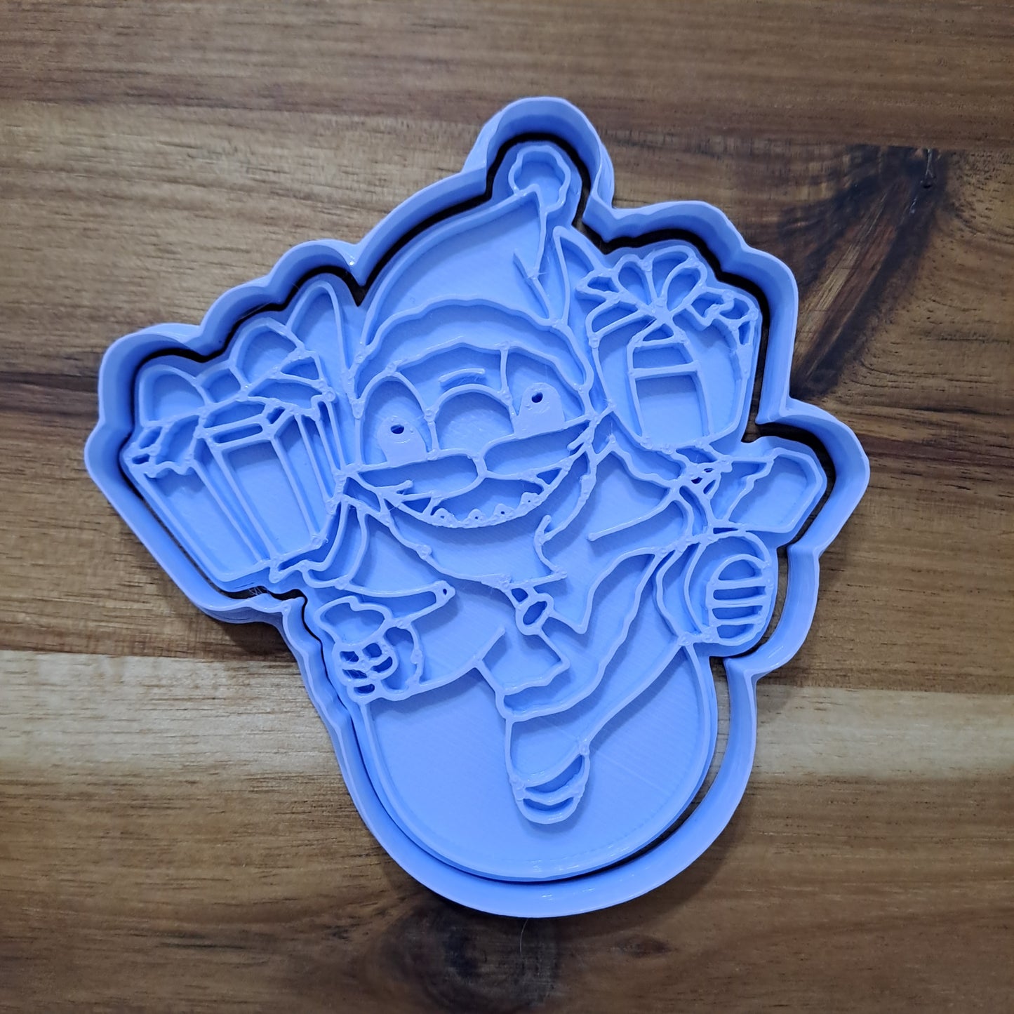 Stitc versione natalizia Mod.1 - alieno - Natale - Cookies Cutter - Formina - Stampo