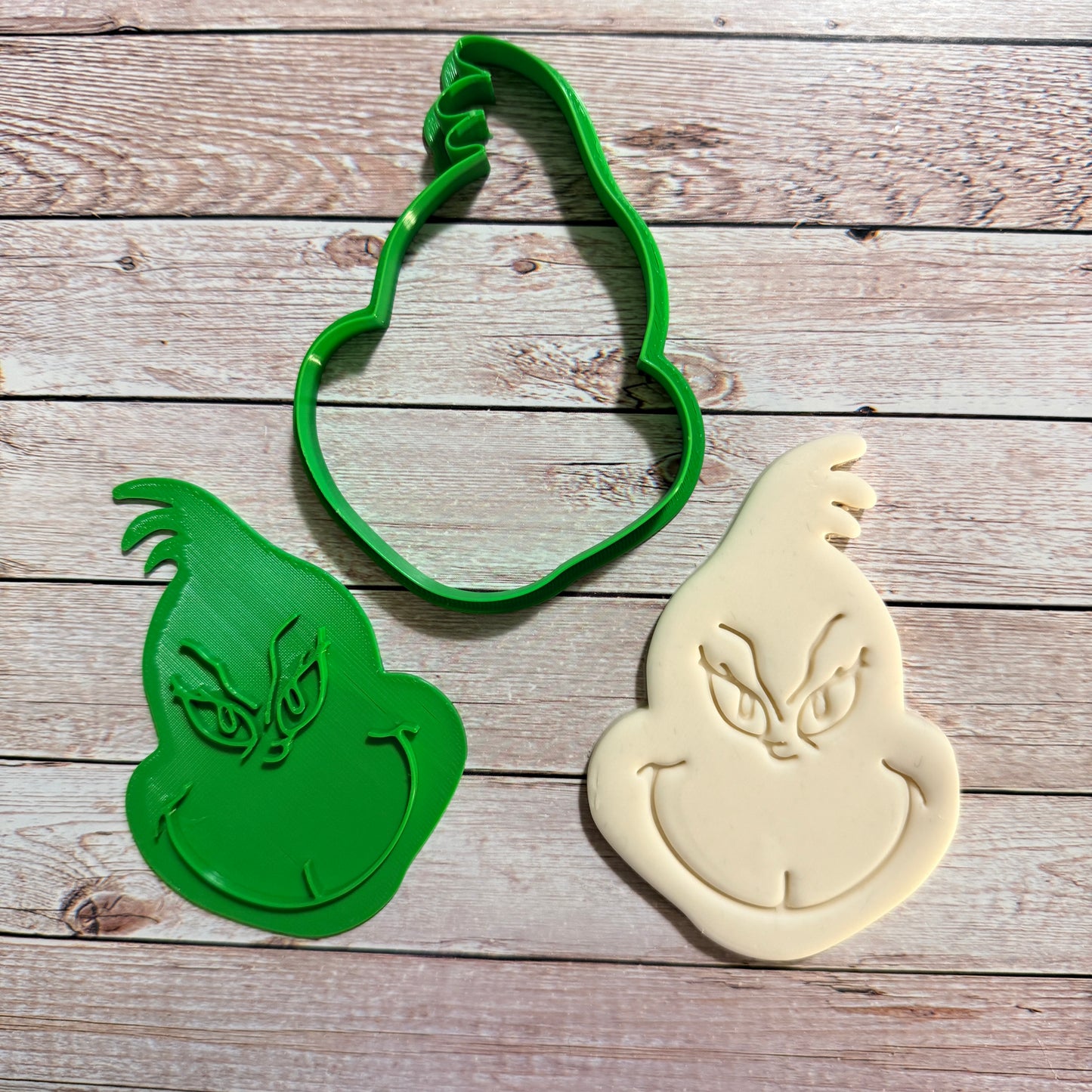 Tagliabiscotti il Grinc Viso - natale - cookies cutter - formina - stampo per biscotti e decorazioni torte - 9cm