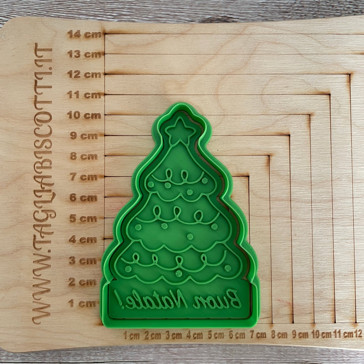 Sapin de Noël Mod.10 - Emporte-pièce - Formina - Moule pour biscuits ou décoration de gâteaux