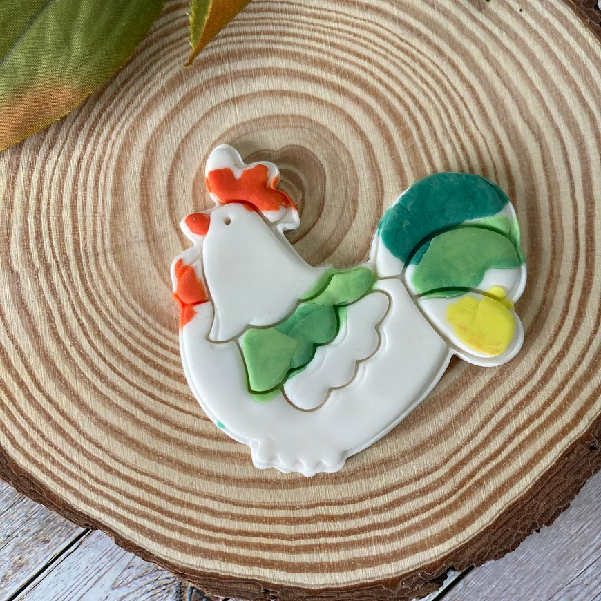 Tagliabiscotti Gallo - gallina - pasqua - fattoria - cookie cutter