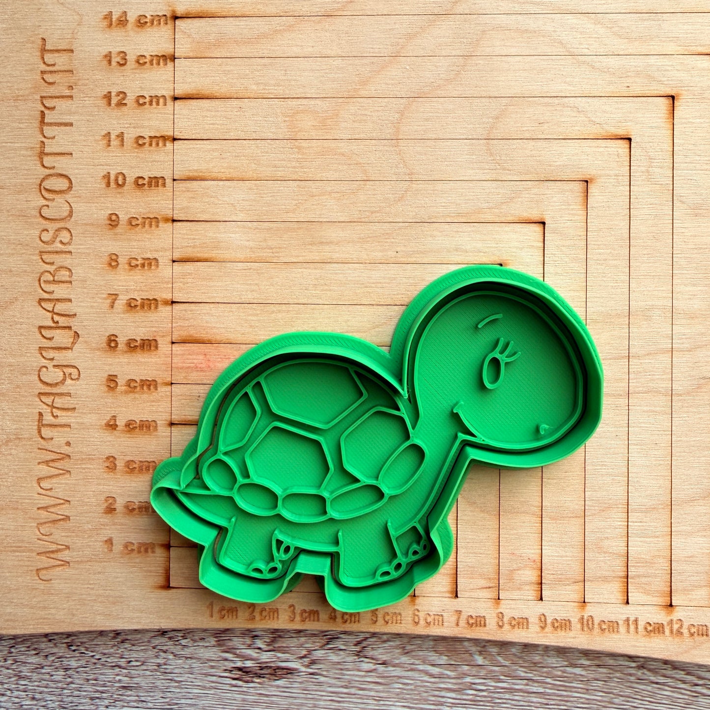 Tagliabiscotti Tartaruga - Cookies cutter - misure a scelta