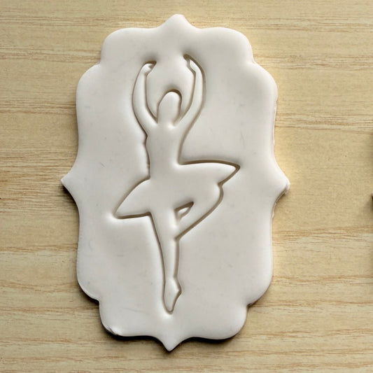 Tagliabiscotti Ballerina - Danza - Compleanno - Cookies cutter - Formina