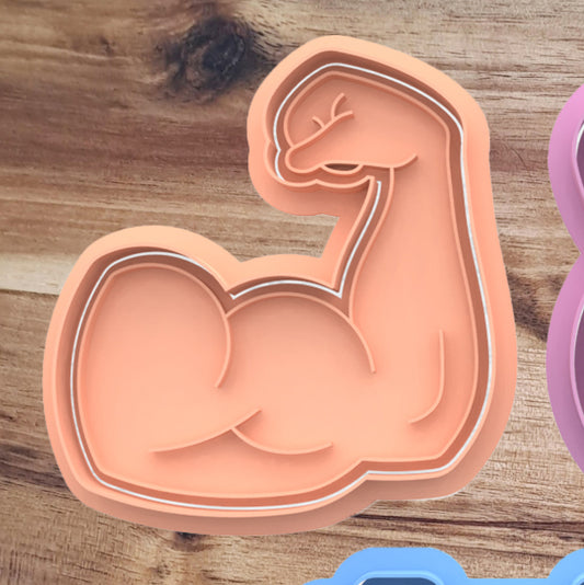 Set Culturismo - Bodybuilding - Palestra - Cookies cutter - Tagliabiscotti - Stampo