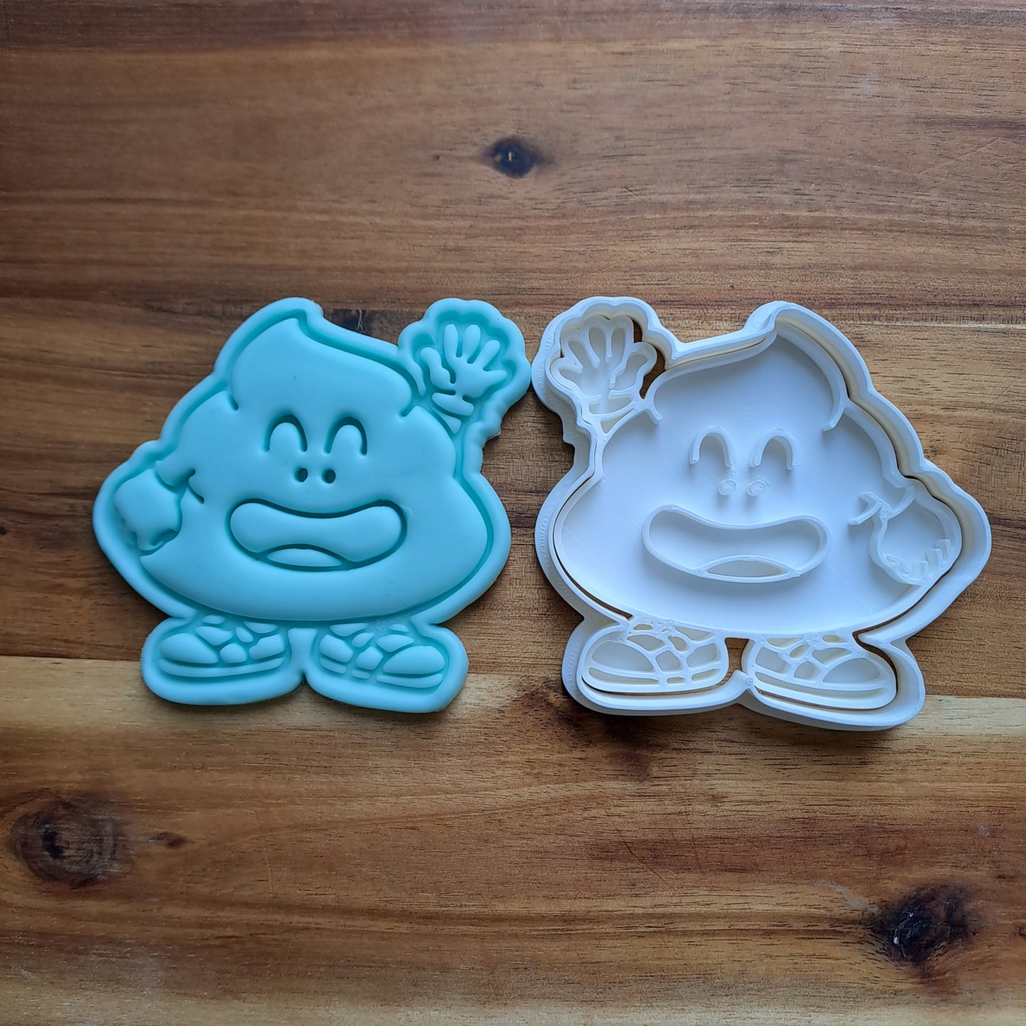 Cacca che ti saluta - Cookies cutter - Tagliabiscotti - Stampo