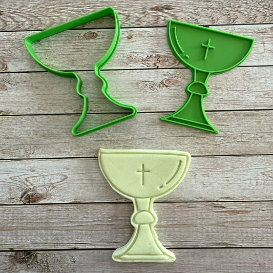 Calice Comunione Mod.3 - Tagliabiscotti -Sacramento - Cookies cutter - timbro - formina