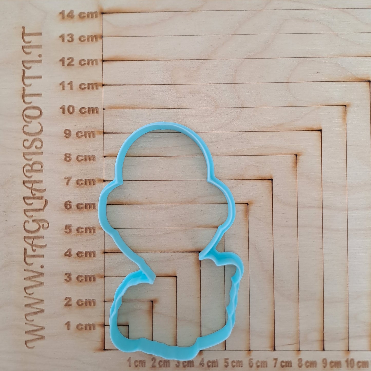 Stampo in acrilico - Calice prima comunione con ostia uva e agrifoglio - Outbosser - Cookies Cutter - Formina per biscotti o decorazioni torte
