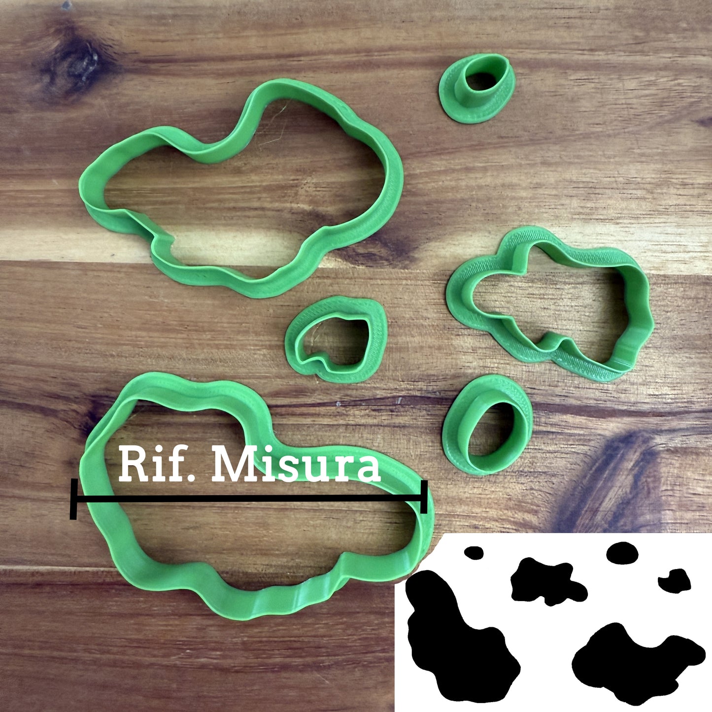 Number ONE 1 Ice cream - Mold - Cookie cutter - Biscuit cutter - Sectioned mould