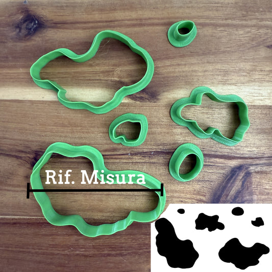 Number ONE 1 Ice cream - Mold - Cookie cutter - Biscuit cutter - Sectioned mould