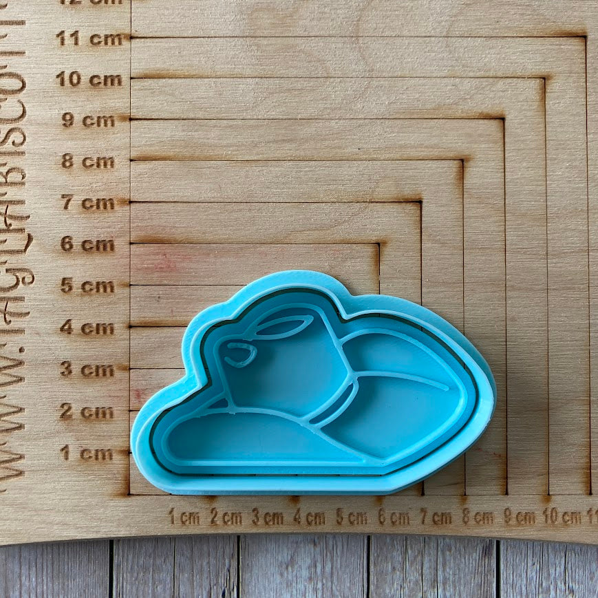 Cowboy - Tagliabiscotti - Cookie Cutter - Timbri - Formina -Far West