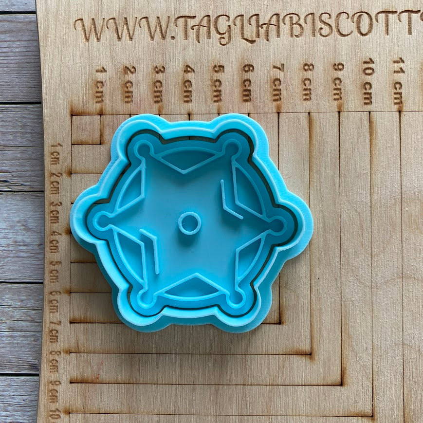 Cowboy - Tagliabiscotti - Cookie Cutter - Timbri - Formina -Far West