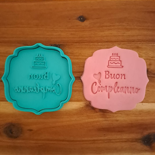 Buon Compleanno Mod.1 - Cookies cutter - Formina