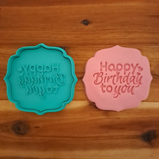 Happy Birthday to You Mod.1 - Compleanno - Cookies cutter - Formina