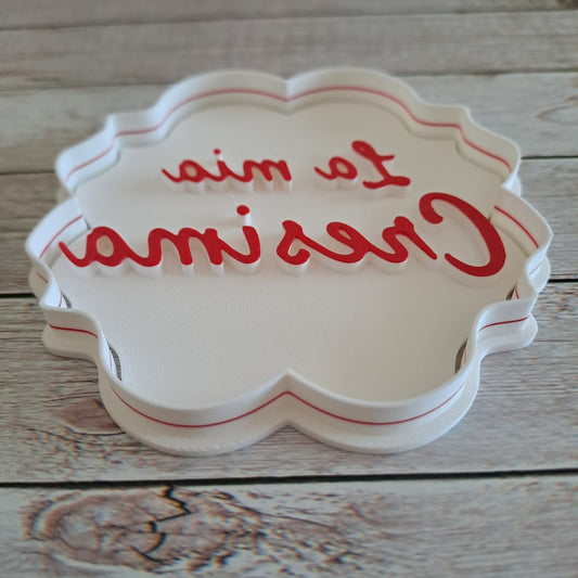 La Mia Cresima - Cookies Cutter - Stampo - Formina - 8cm