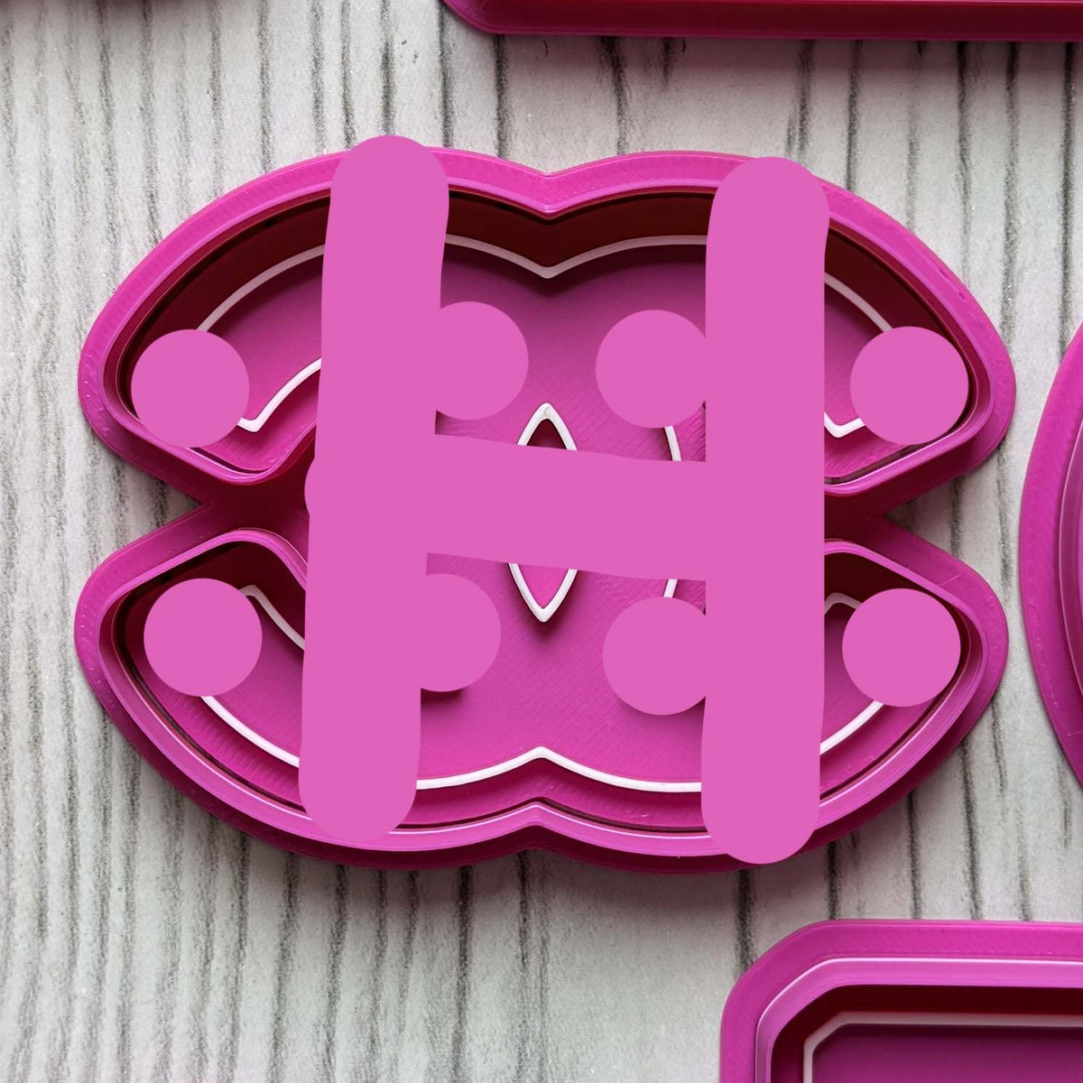 Cookie Cutter Moda CC Elegante – Borsa, Scarpe, Profumo e Accessori Glamour 8cm