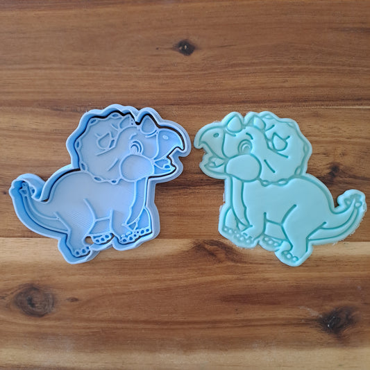 Dinosauri - Triceratopo - Cookies Cutter - Formine - Tagliabiscotti -Stampo