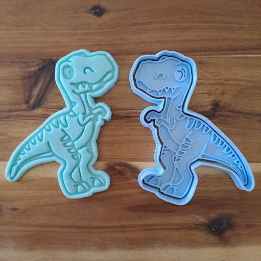 Dinosauri - T-REX - Cookies Cutter - Formine - Tagliabiscotti -Stampo