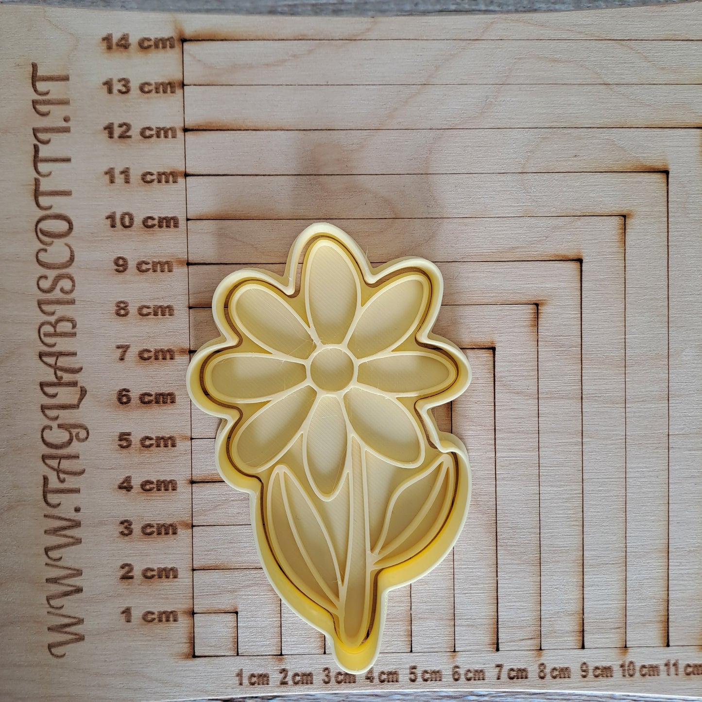 Fiore - Margherita Mod.2 - Cookies Cutter - Formina per biscotti o decorazione torte