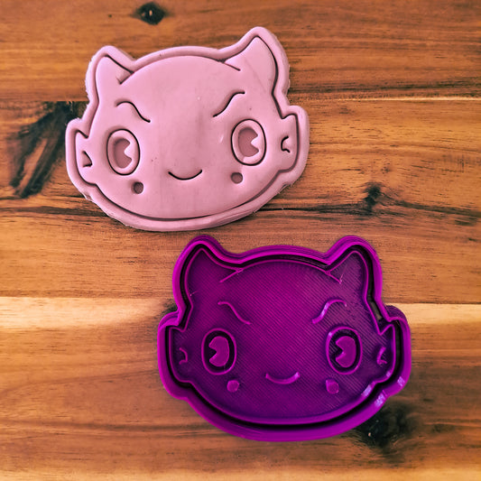 Diavoletto - Halloween - Cookies cutter - Formina - Stampo per biscotti o decorazioni in pasta di zucchero per cake design