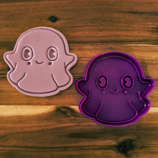 Fantasmino - Halloween - Cookies cutter - Formina - Stampo per biscotti o decorazioni in pasta di zucchero per cake design