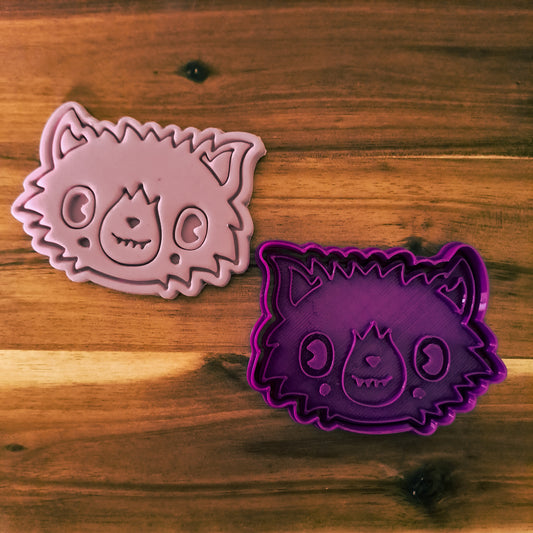 Lupo Mannaro - Halloween - Cookies cutter - Formina - Stampo per biscotti o decorazioni in pasta di zucchero per cake design