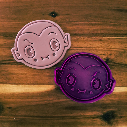 Vampiro - Halloween - Cookies cutter - Formina - Stampo per biscotti o decorazioni in pasta di zucchero per cake design