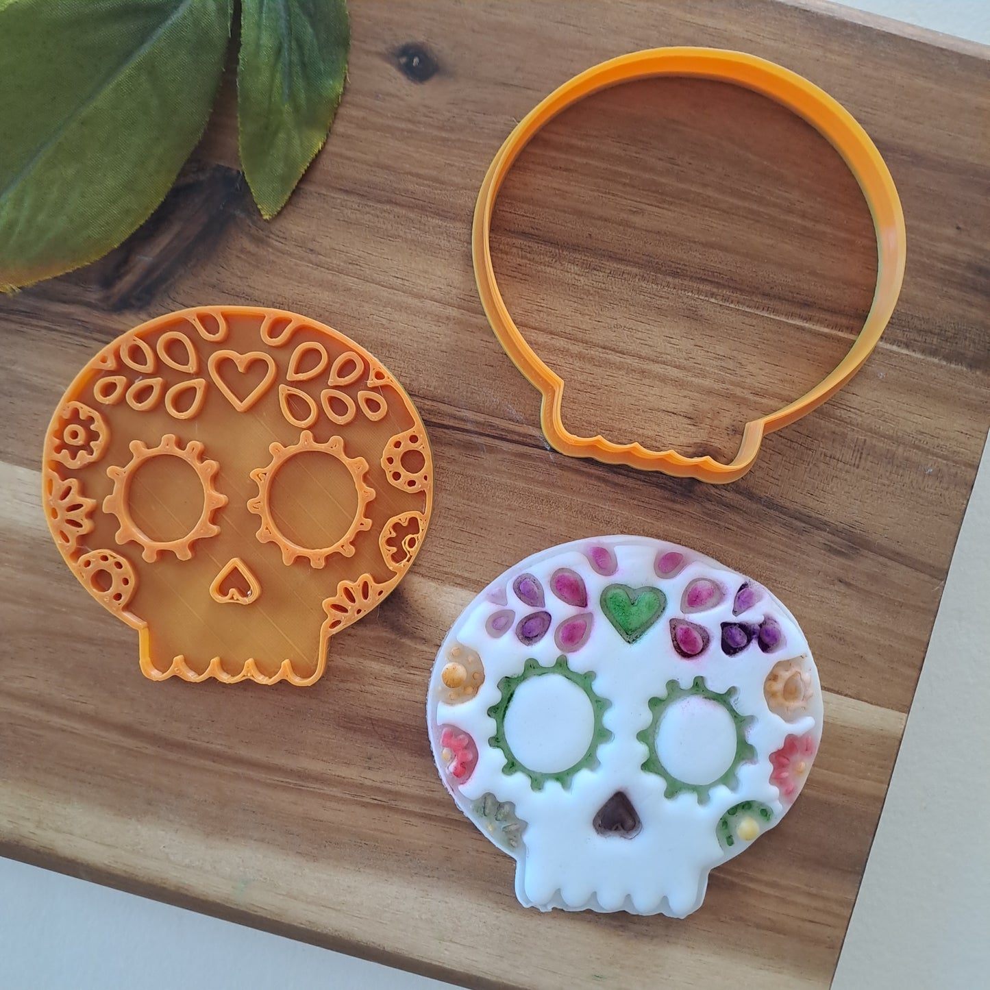 Teschio Messicano Halloween - Cookies cutter - Formina - Stampo per pasta di zucchero