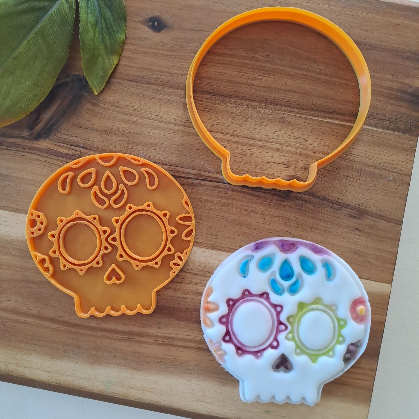 Teschio Messicano Halloween - Cookies cutter - Formina - Stampo per pasta di zucchero
