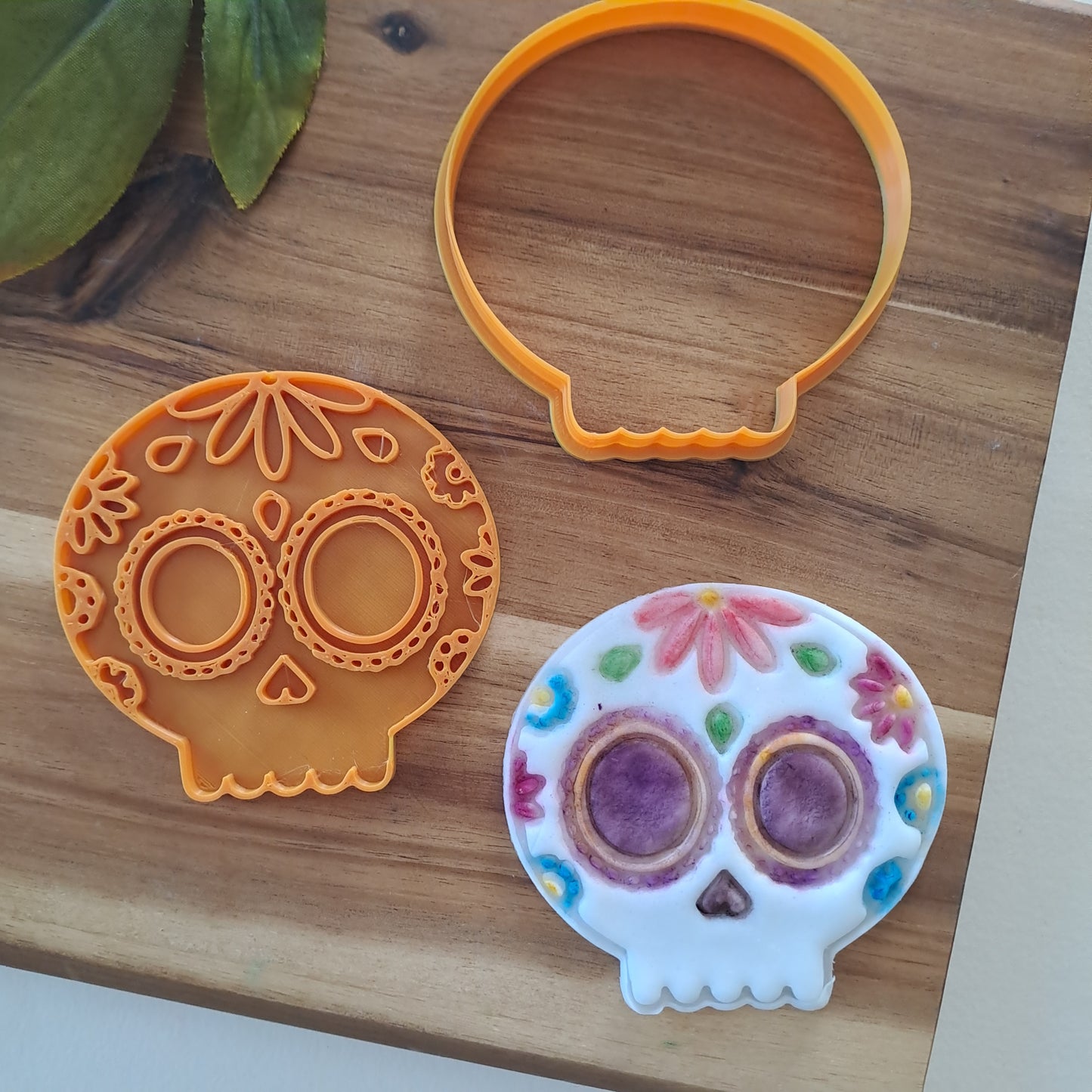 Teschio Messicano Halloween - Cookies cutter - Formina - Stampo per pasta di zucchero