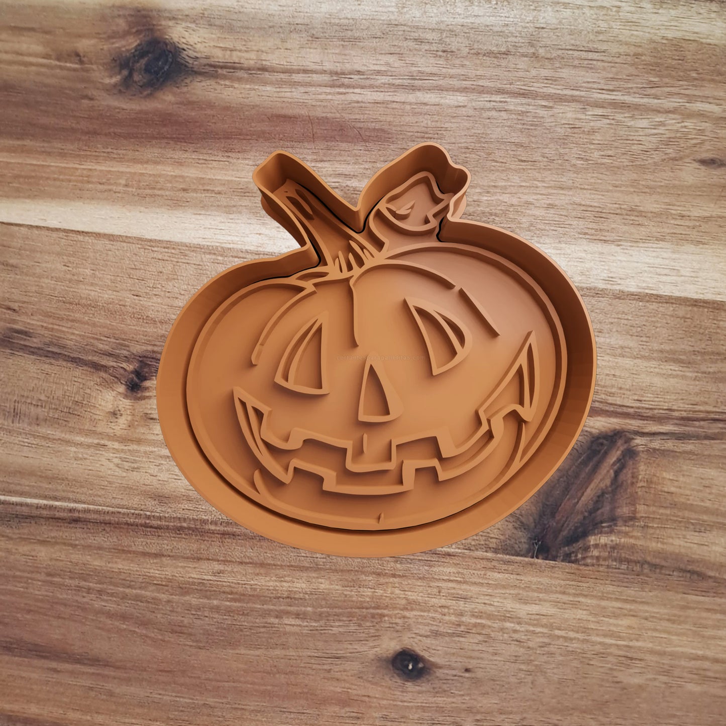 Zucca Mod.3 - Halloween - Cookies cutter - Formina - Stampo per pasta di zucchero