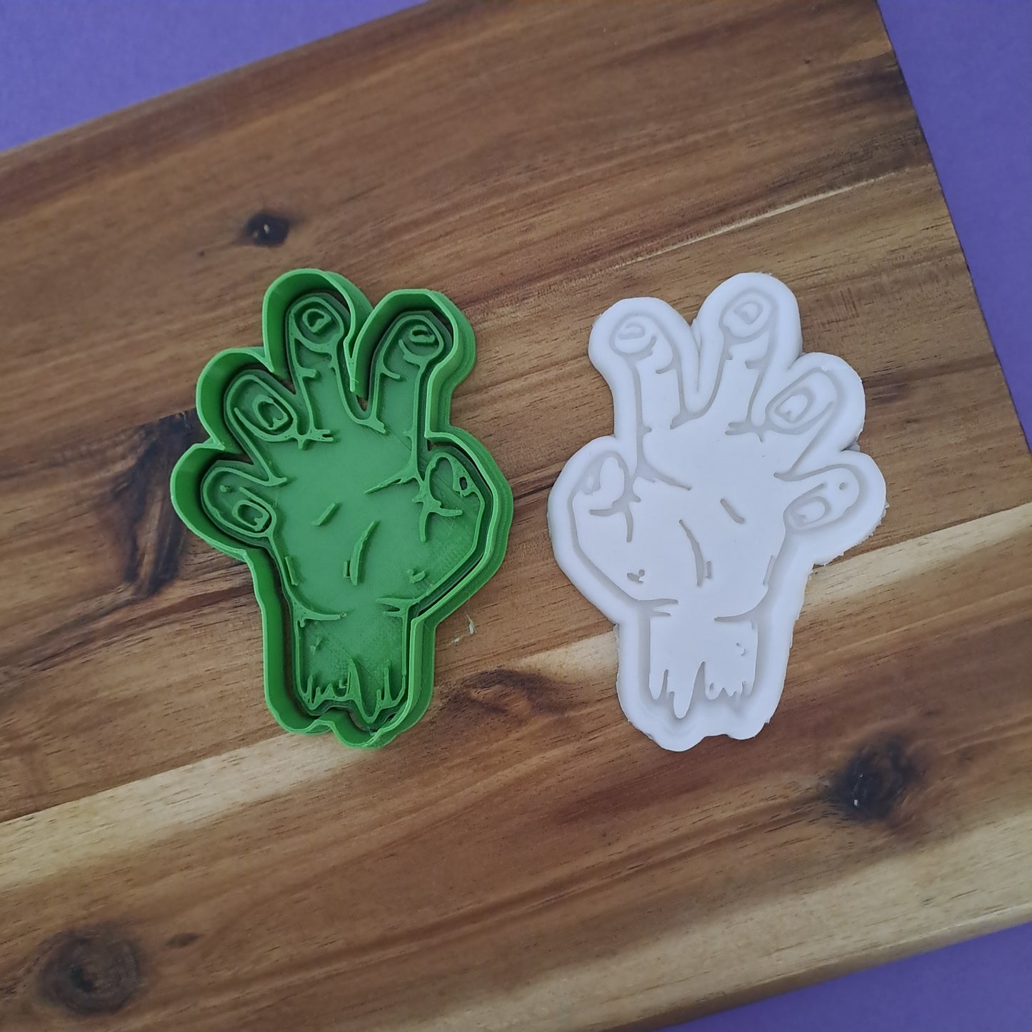 Braccio Zombie Mod.2 - Halloween - Cookies cutter - Formina - Stampo per biscotti o decorazioni in pasta di zucchero per cake design