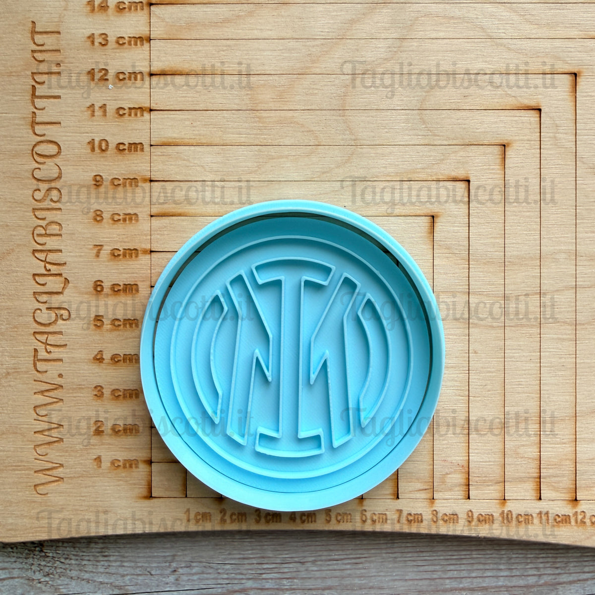 Tagliabiscotti Inter calcio - Stemma logo squadra di Calcio - Cookies cutter