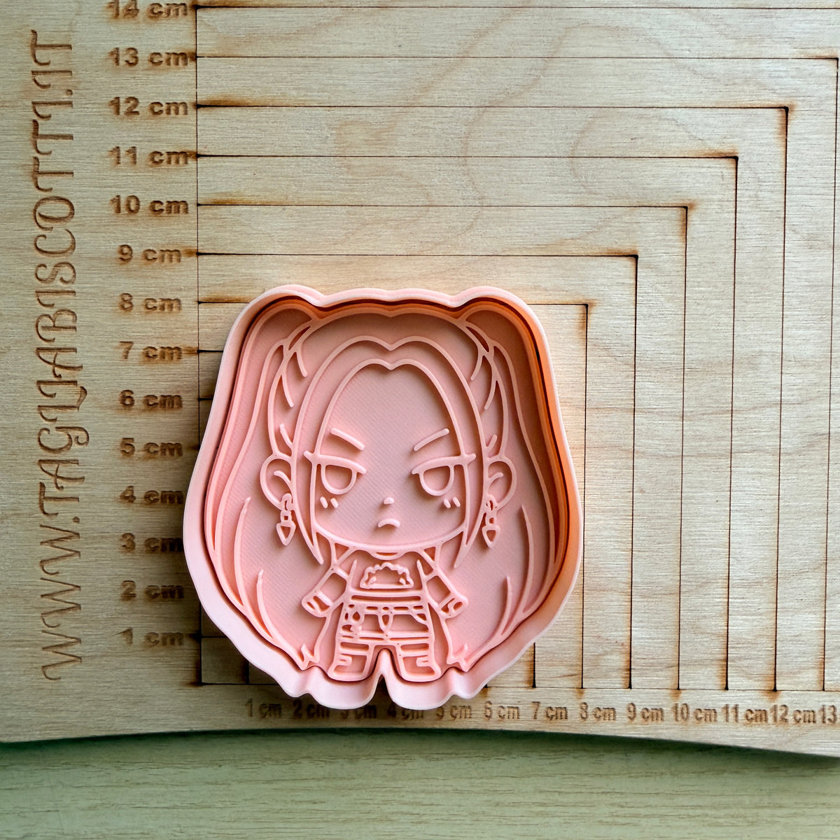 Tagliabiscotti Cacciatrici di demoni K Demon Hunters Pop Cookies cutter 8cm