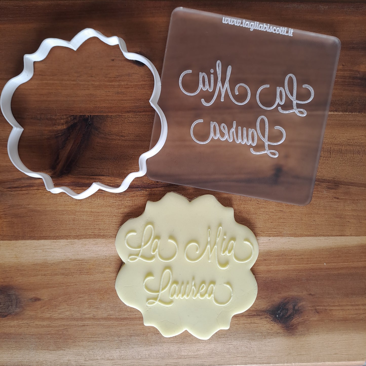 Stampo in Acrilico - Outbosser - La Mia Laurea - Cookies Cutter - Formina - Laurea