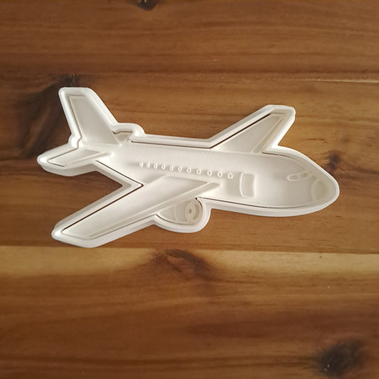 Aeroplano Passeggeri Mod.1 - Cookies Cutter - Formina - Stampo - 10cm