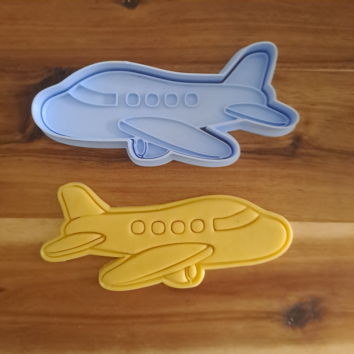 Set Viaggio Mod.2 - Aeroplano Mondo e Passaporto - Cookies Cutter - Formina - Stampo