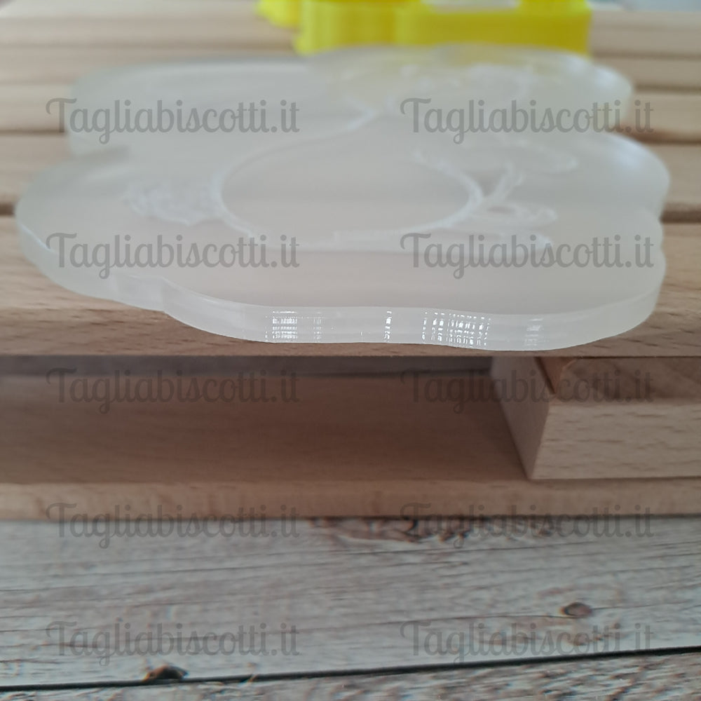 Stampo Outboss - Coniglio - Coniglietto con farfalla - Pasqua - cookies cutter - Tagliabiscotti - Stampi per biscotti