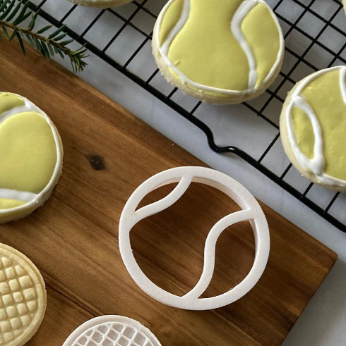 Pallina da Tennis - Sport - cookies cutter - formina per biscotti o pasta di zucchero