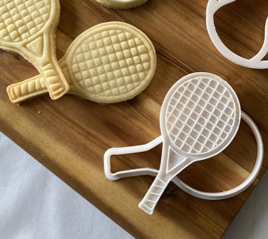 Racchetta da Tennis - Sport - cookies cutter - formina per biscotti o pasta di zucchero