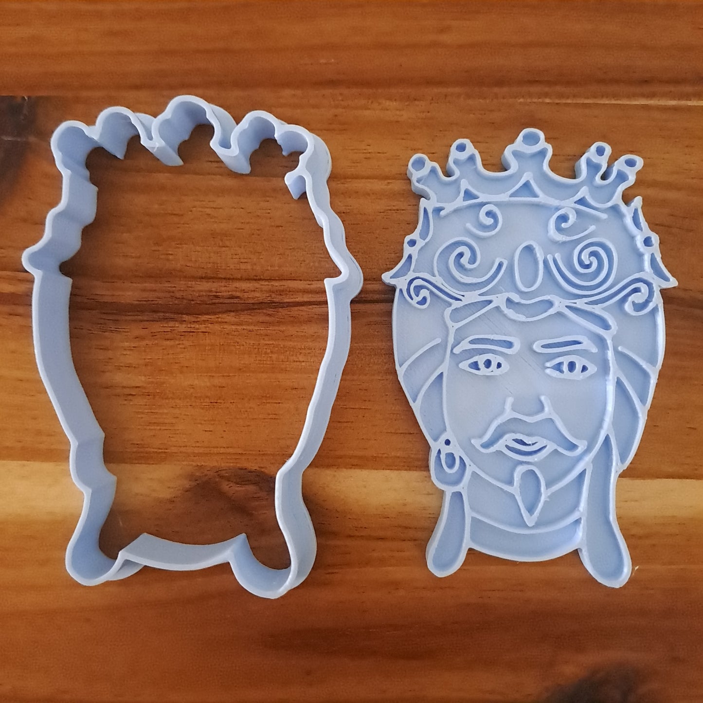 Sicilia - Testa di Moro Uomo - Cookies Cutter - Formina - Tagliabiscotti - 8cm