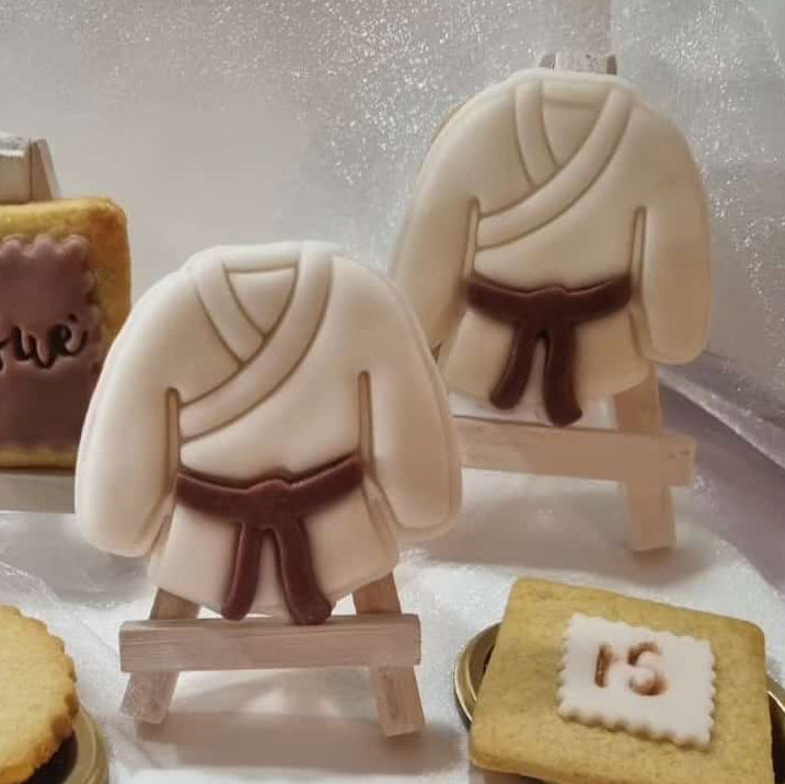 Karate / Judo Kimono - Kampfsport - Keksausstecher - Form für Kekse oder Fondant