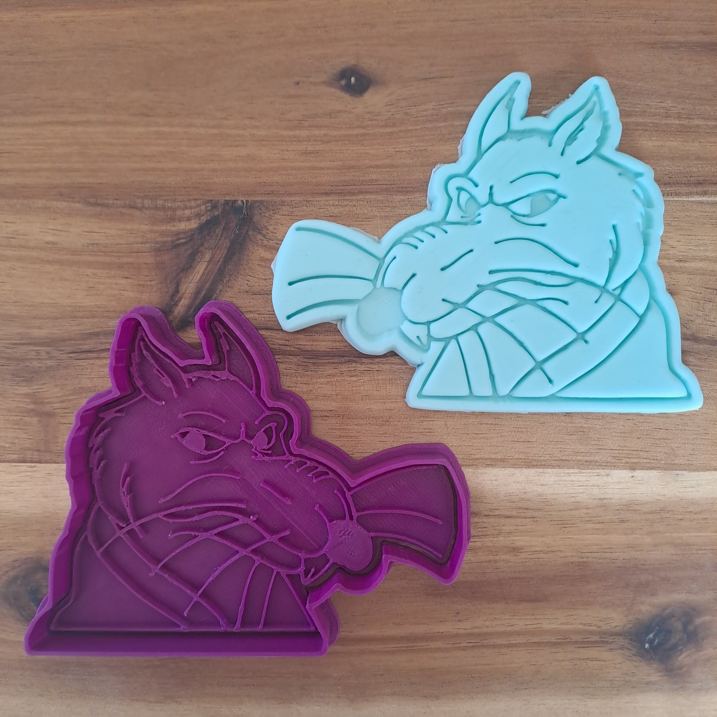 Tagliabiscotti Tartarughe maestro - Cookies Cutter - Formine - Stampi per Biscotti e Pasta di Zucchero - Cake Design