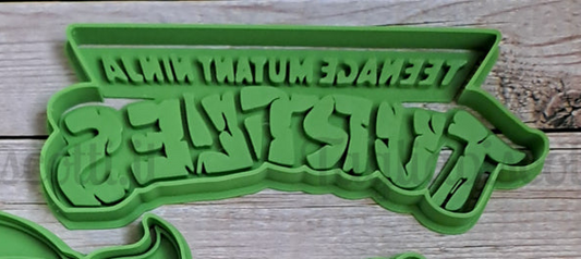 Tagliabiscotti Tartarughe Set Mod.2 - Cookies Cutter - Formine - Stampi per Biscotti e Pasta di Zucchero - Cake Design