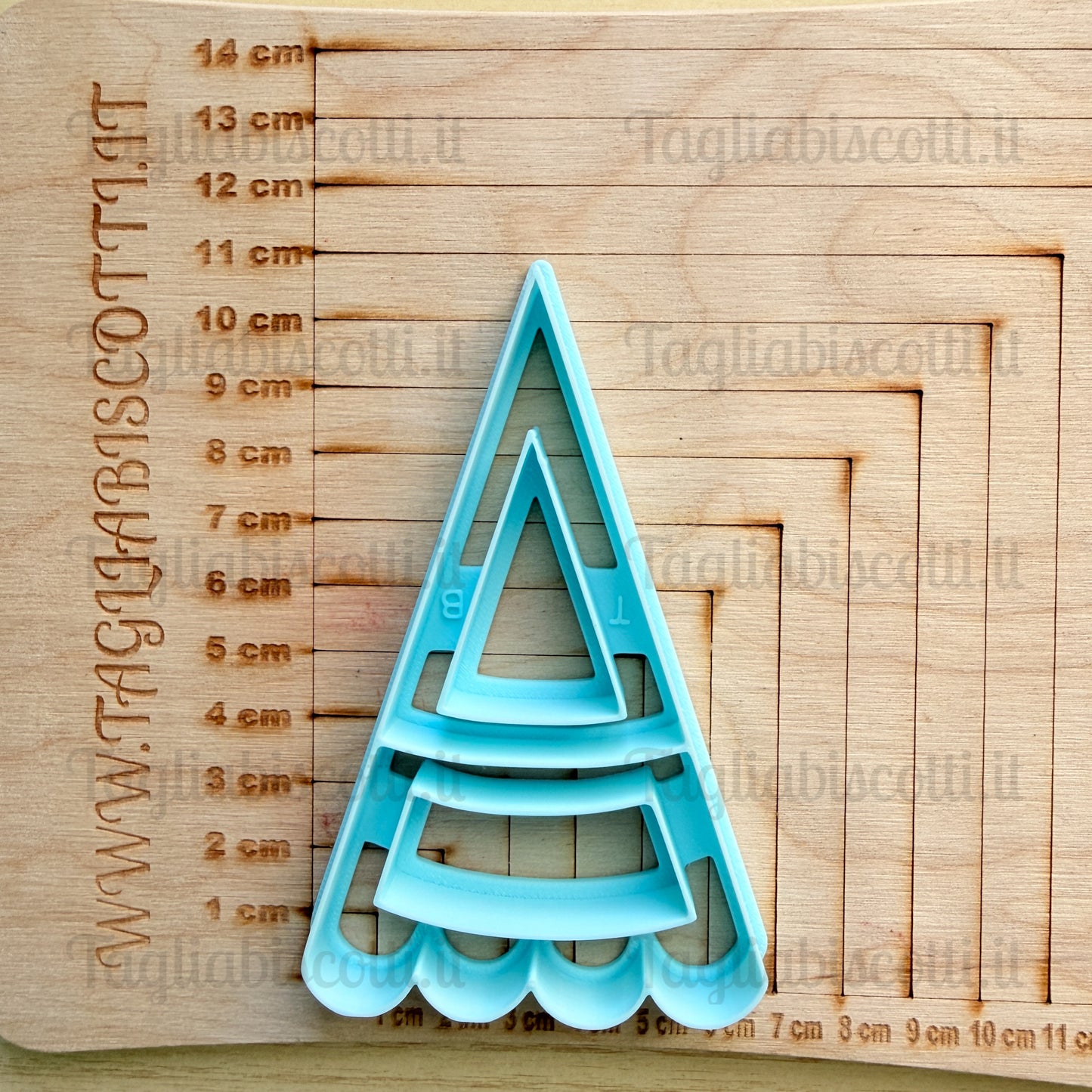 Cookie Cake Mod.2 - Crostata biscotto componibile - Divisa “Facile & Perfetta” – Set Cookie Cutter Unico per Fette Precise