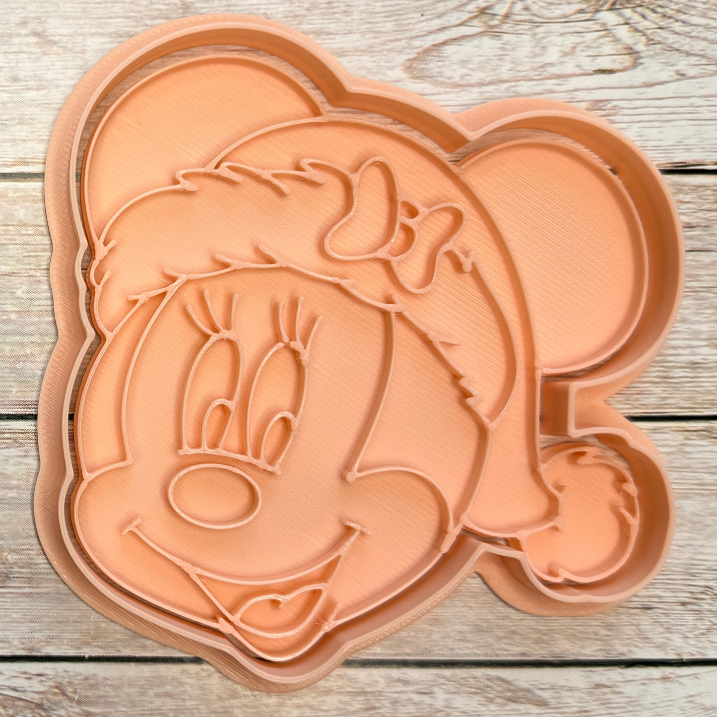 Tagliabiscotti topolino e topolina natalizi - Natale - Cookies cutter Stampi per biscotti