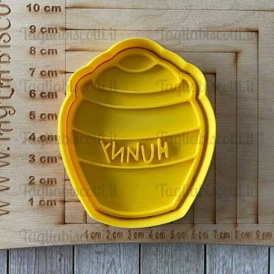 Vaso di miele Hunny orso orsetto - cartoni - Cookies Cutter - Formina per Biscotti e Pasta di zucchero