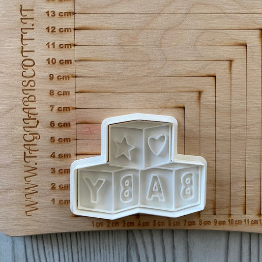 Bébé - Ecriture - Baptême - Nouveau Né - Emporte-pièce - Forme