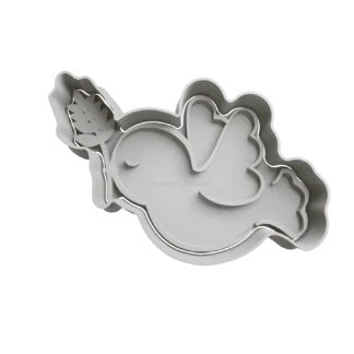 Colomba con rametto di ulivo mod.2 - Comunione - Cresima - Pasqua - Sacramento - Cookies cutter - tagliabiscotti